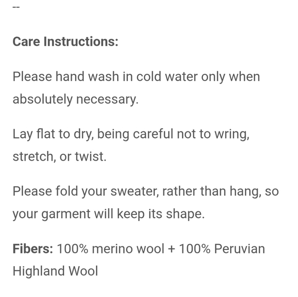 Nickichicki Heart U Back Handknit Cardigan Sweater - Picture 9 of 9